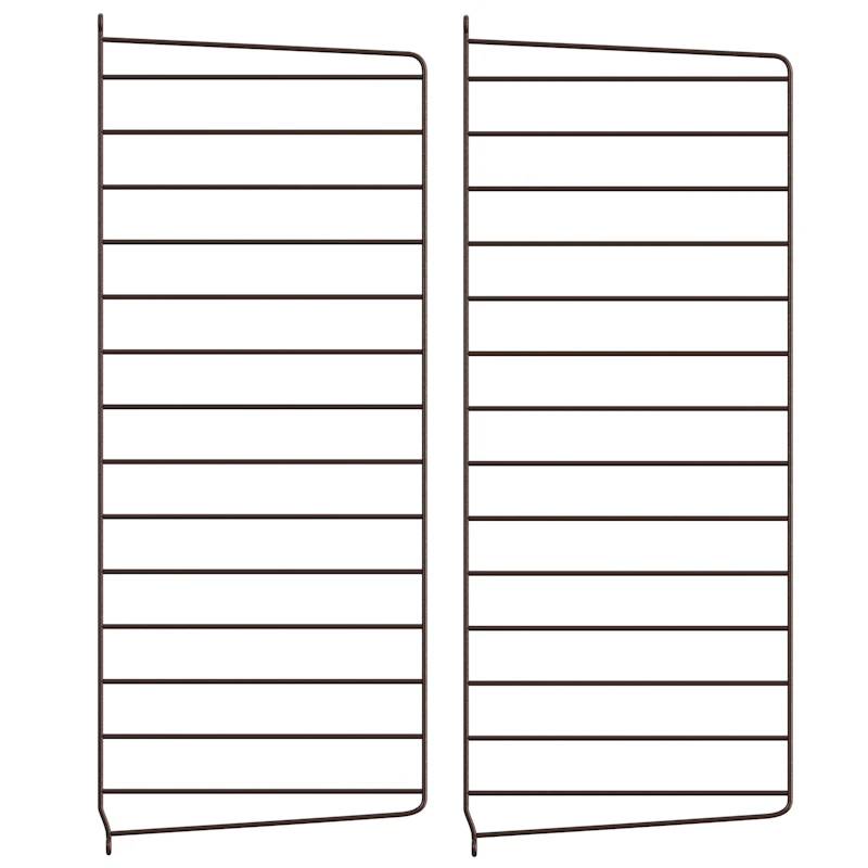 String Gavlar 30x75 cm 2-pack, Mörkbrun