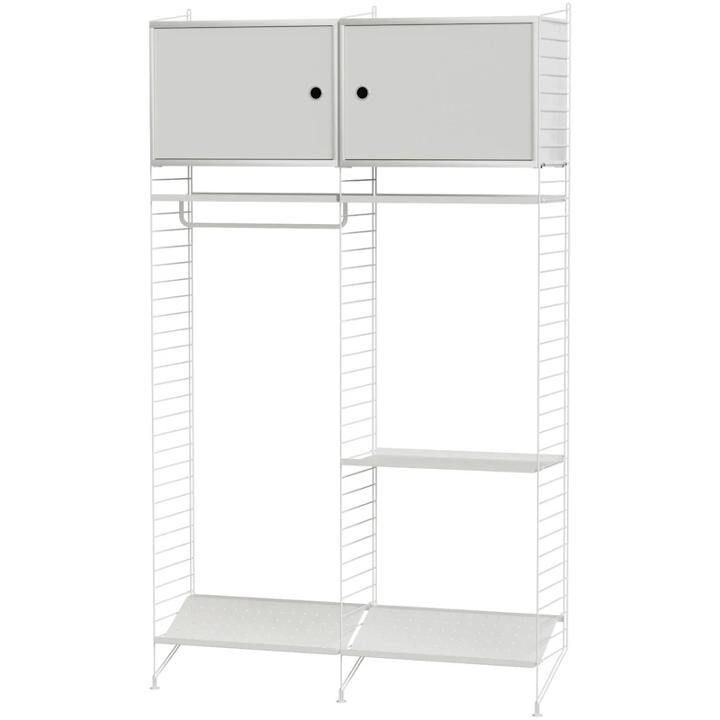 String Hylla Kombination T Hall, Vit