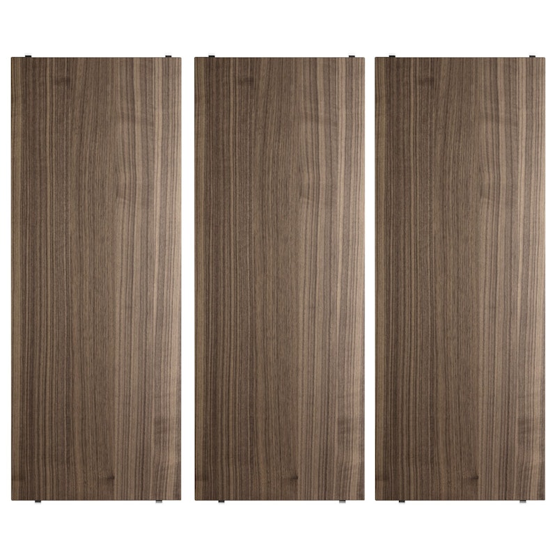 String Hyllplan 3-pack 58x30 cm, Valnöt