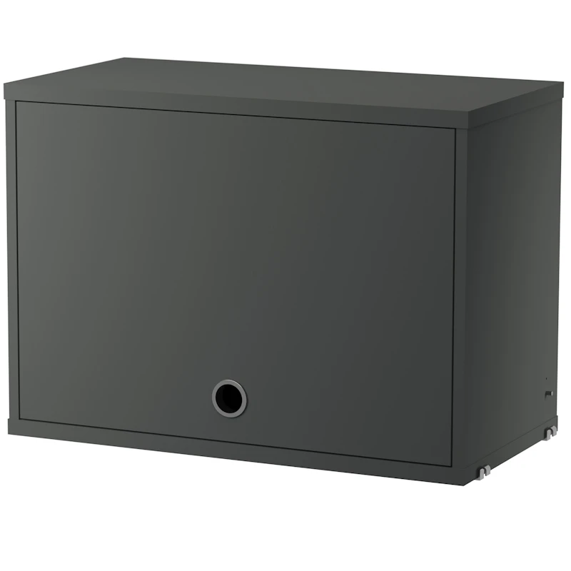 String Överskåp 30x58 cm, Mörkgrå