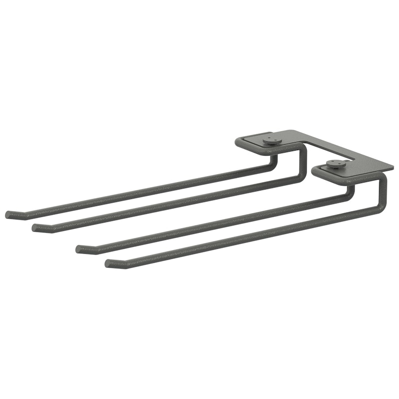 String Spjut Till Glas 20 cm 2-pack, Mörkgrå