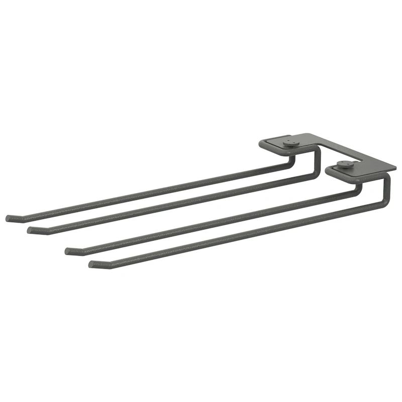 String Spjut Till Glas 30 cm 2-pack, Mörkgrå