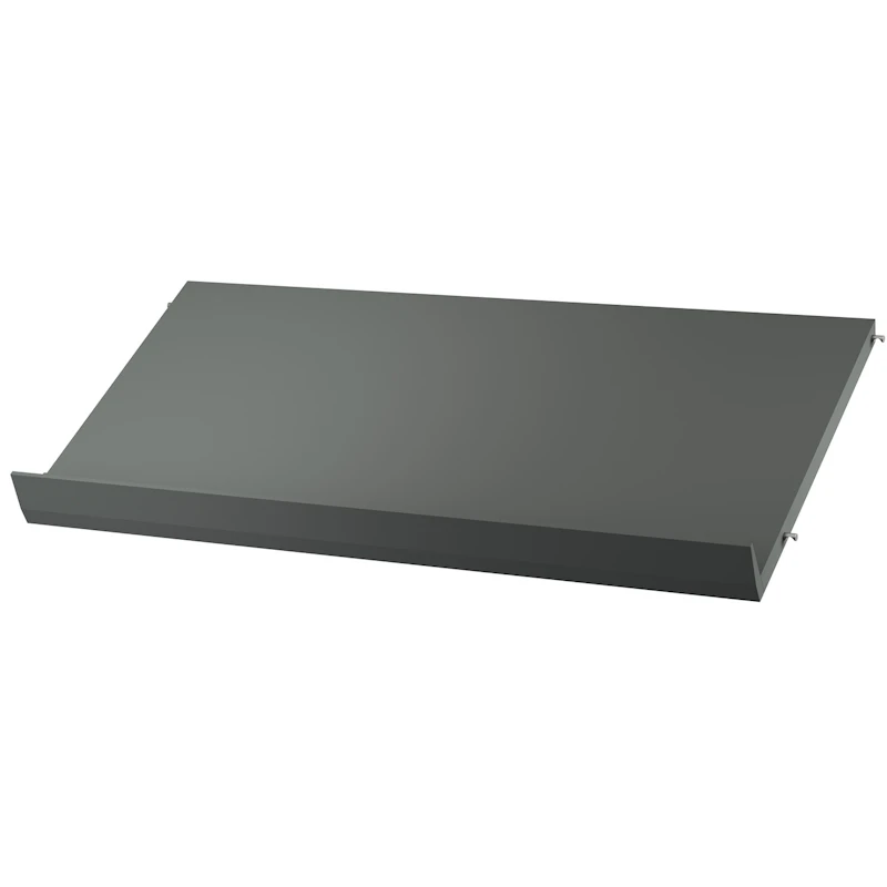 String Tidningshylla 78x30 cm, Mörkgrå