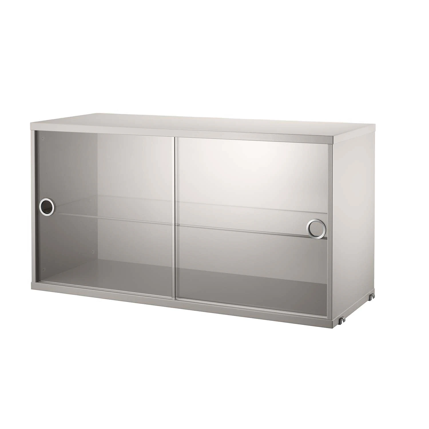 String Stringhylla Vitrinsk&aring;p 30x78 Cm Beige - Sk&aring;p & vitrinsk&aring;p Beige - VS7830-14-1