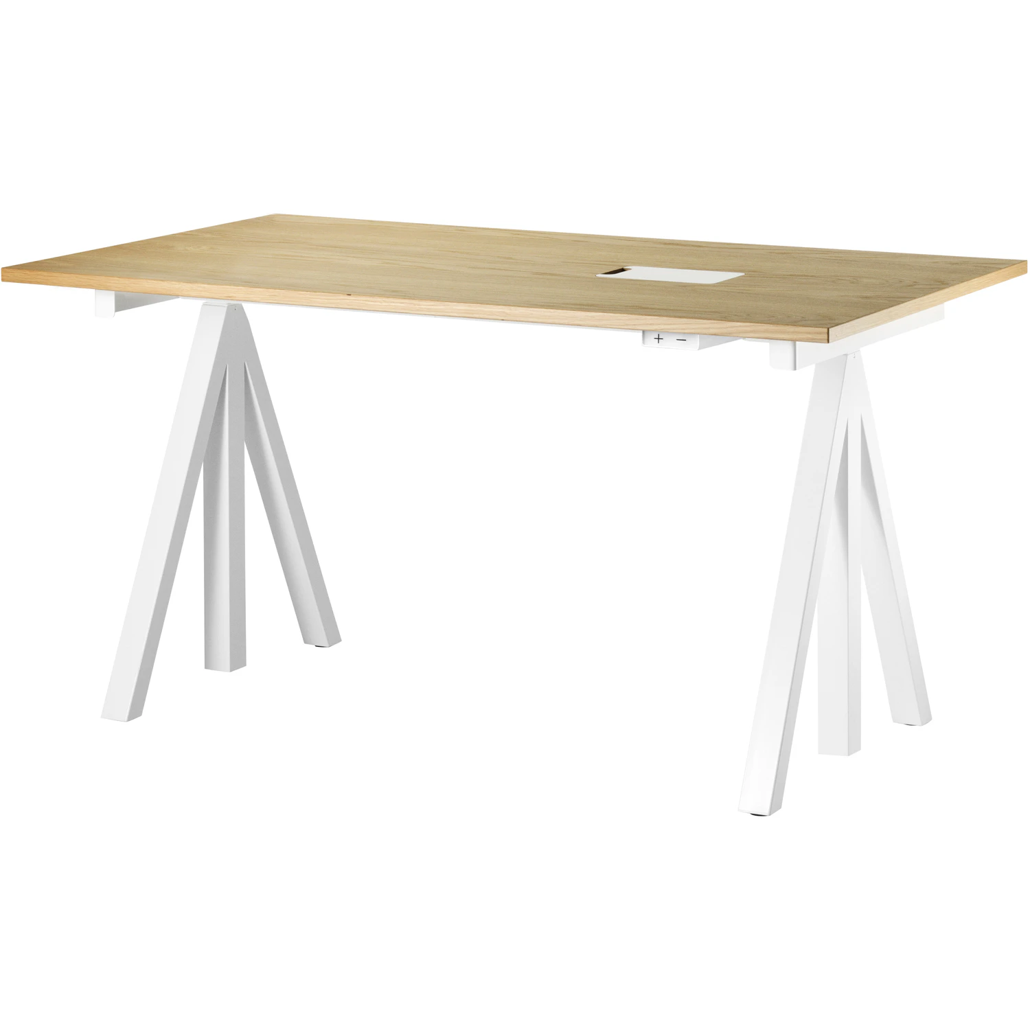 String Stringhylla Works Skrivbordsskiva 160 Cm Ek - Skrivbord Mdf Ek - DT16078-05-1