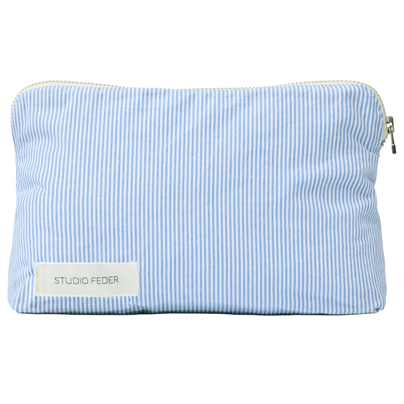 Celia Mini Necessär, Milk Stripe