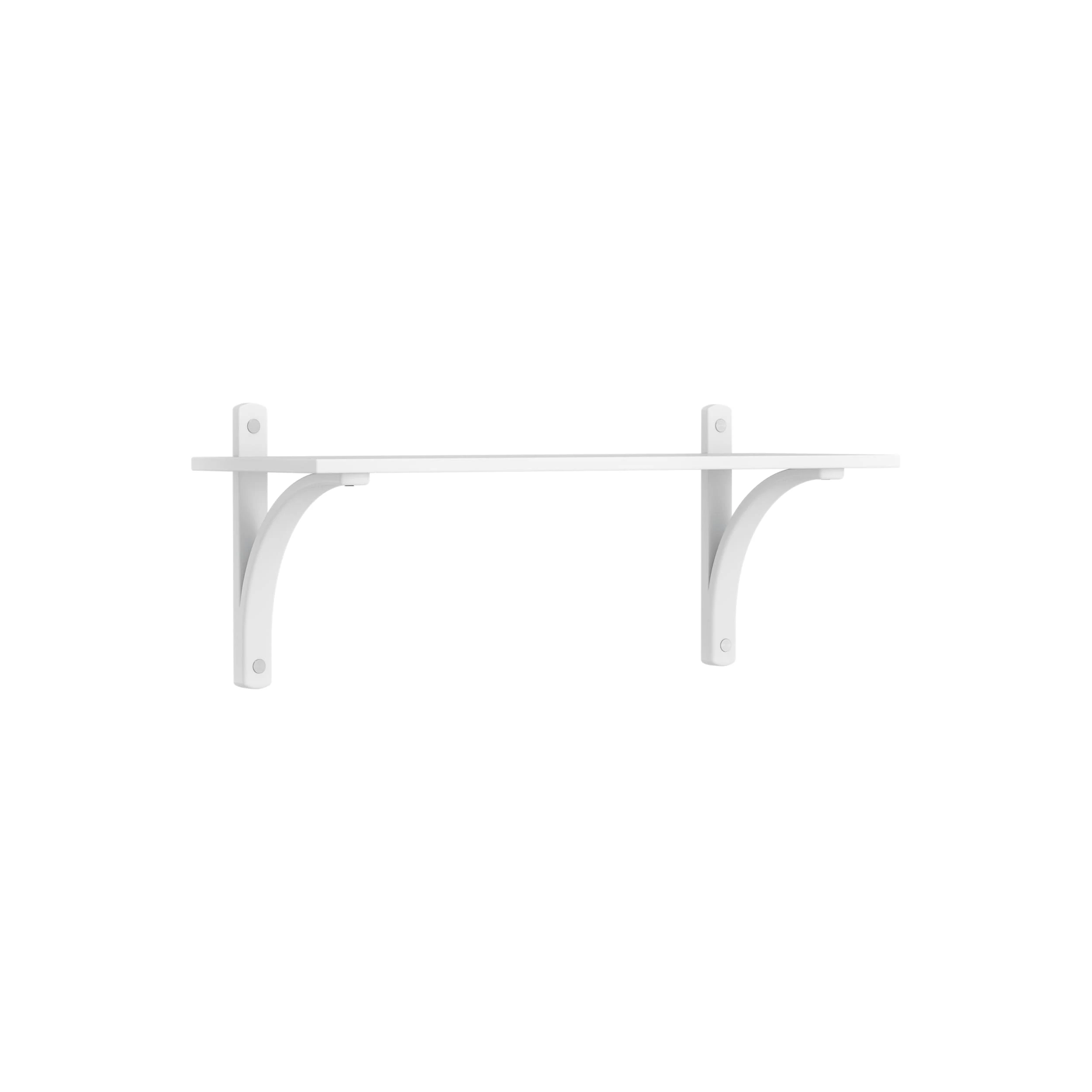 Swedese Levi V&auml;gghylla 90 Cm Liten Aluminium / Vitlaserad - V&auml;gghyllor Ask Vitlaserad - 20923/AH81