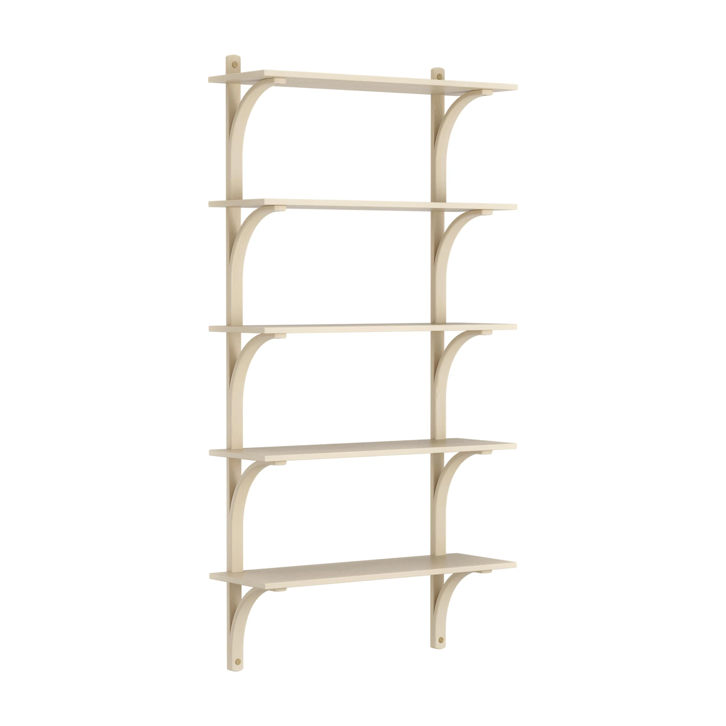 Swedese Levi V&auml;gghylla 90 Cm Stor M&auml;ssing / Naturlack - V&auml;gghyllor Ask Naturlack - 20925/A180