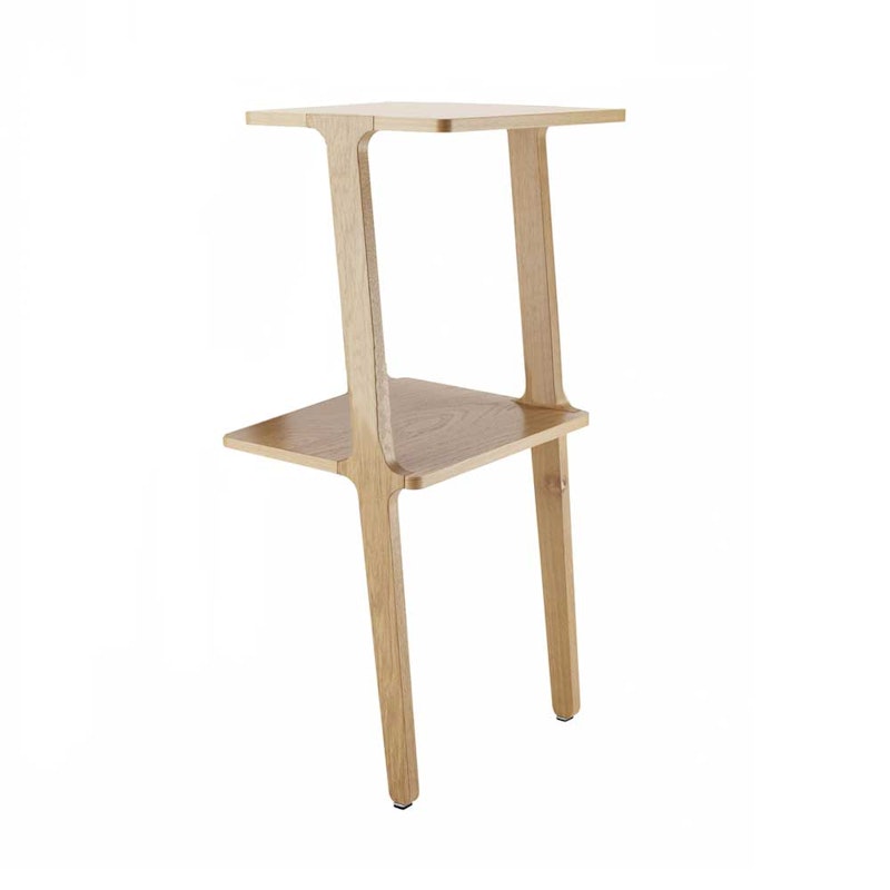 Libri Hylla 77 cm, Lackerad Ek