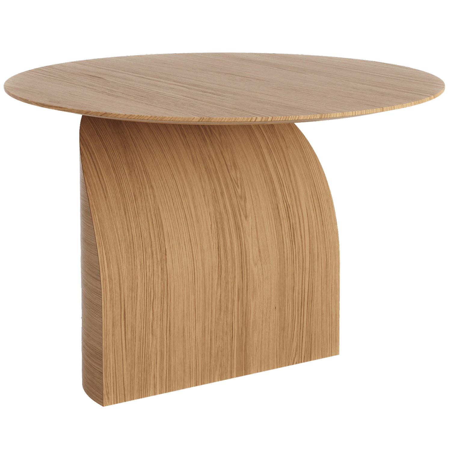 Swedese Savoa Soffbord &Oslash;64 Cm Oljad - Soffbord Ek Oljad Ek - 22224/E2E2