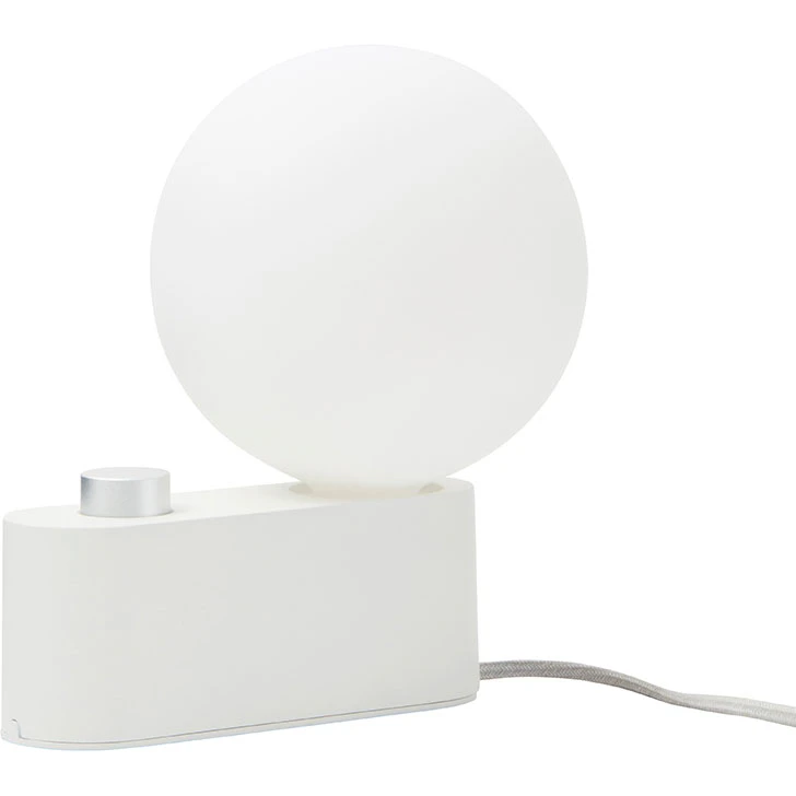 Tala Alumina Bordslampa Med Sphere Iv Vit - Bordslampor Glas Vit - ALM-SPHR-IV-CHK-TBL-01-EU