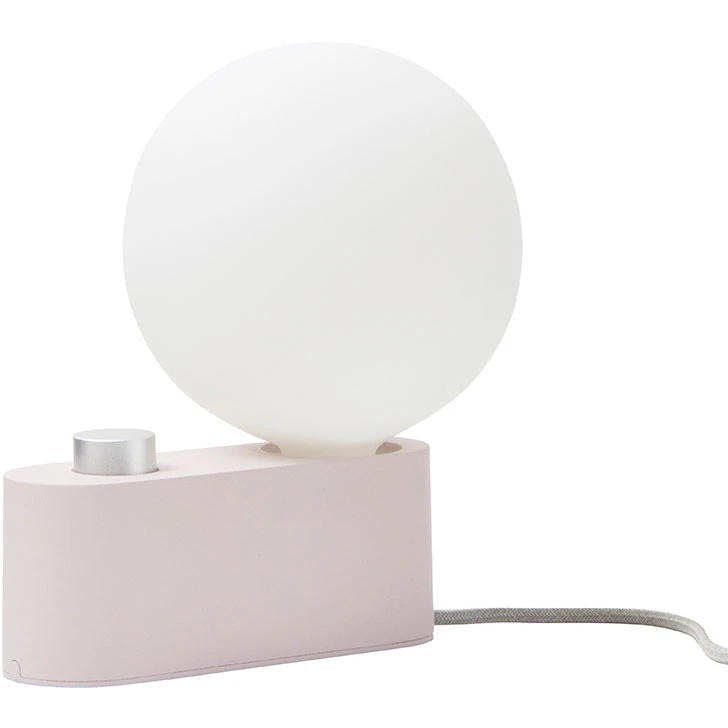 Tala Alumina Bordslampa Med Sphere Iv Rosa - Bordslampor Glas Rosa - ALM-SPHR-IV-BLS-TBL-01-EU
