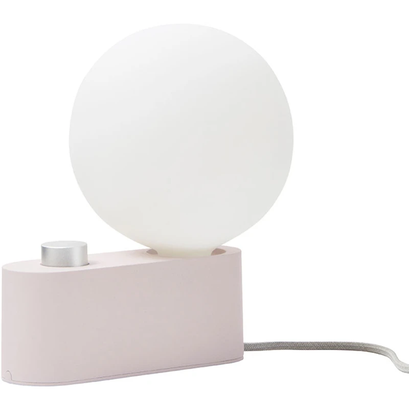 Alumina Bordslampa med Sphere IV, Rosa