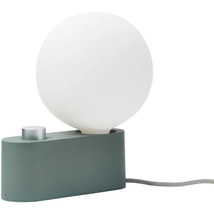 Tala Alumina Bordslampa Med Sphere Iv Gr&ouml;n - Bordslampor Glas Gr&ouml;n - ALM-SPHR-IV-SGE-TBL-01-EU