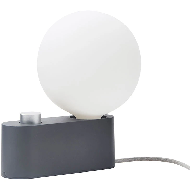 Tala Alumina Bordslampa Med Sphere Iv Svart - Bordslampor Glas Svart - ALM-SPHR-IV-CHR-TBL-01-EU