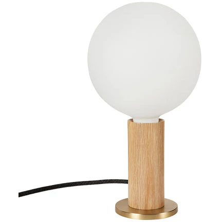 Tala Knuckle Bordslampa Med Sphere Iv Ljusk&auml;lla - Bordslampor Ek - OAK-SPHR-IV-KT-01-EU