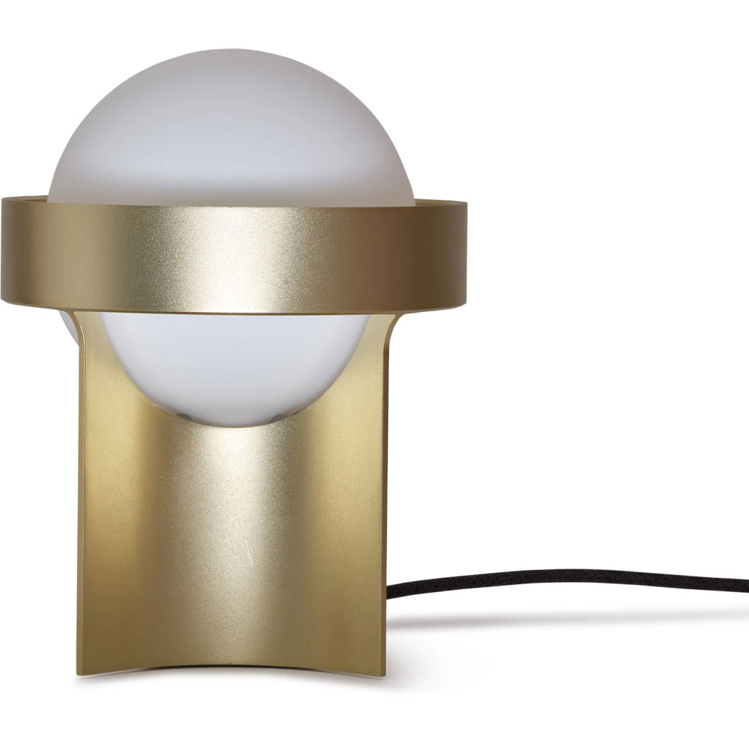 Tala Loop Bordslampa Med Sphere Iv Guld - Bordslampor Anodiserad Aluminium Guld - LOOP-SPHR-IV-GD-TBL-01-EU