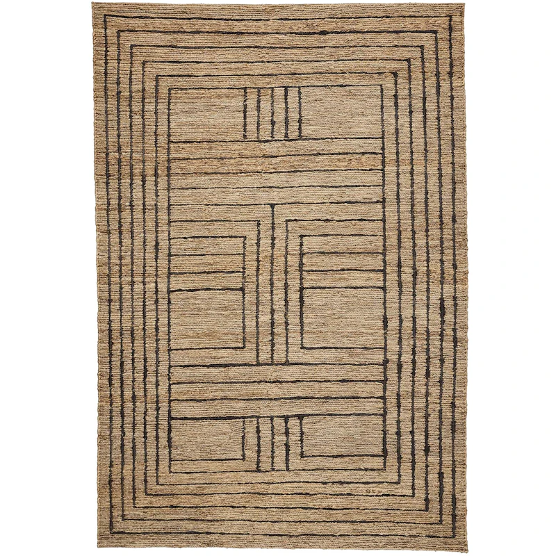 Graphiq Hampamatta 170x240 cm, Svart