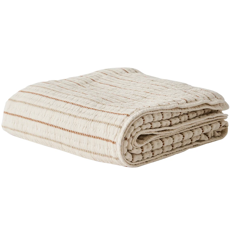 Lola Överkast 140x200 cm, Beige/Brun