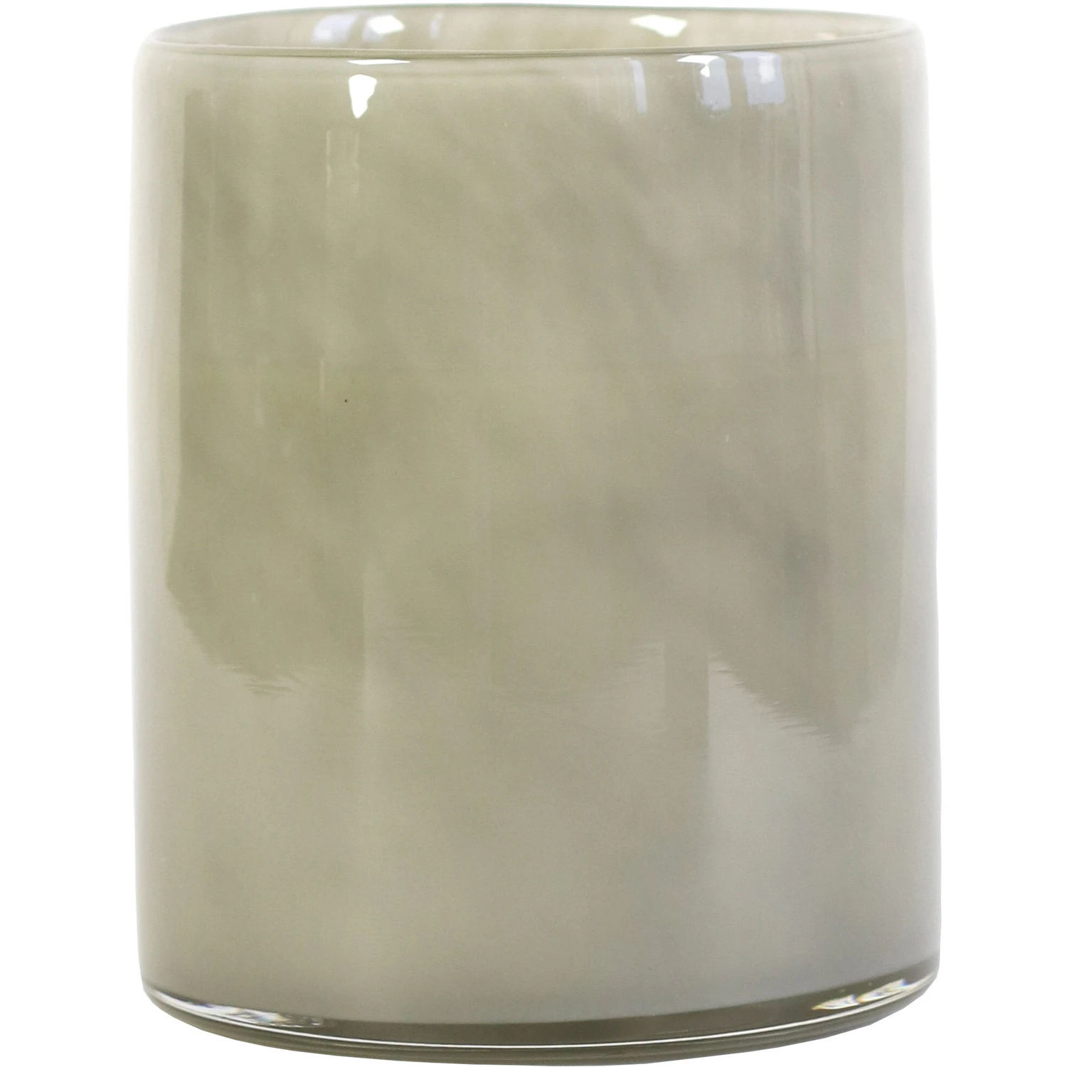 Tell Me More Lyric Ljuslykta L Varmgr&aring; - Ljuslyktor Glas Gr&aring; - 351479