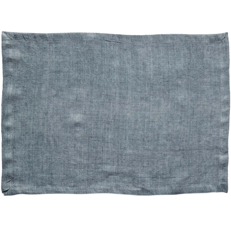 Linen Bordsunderlägg 35x50 cm, Ocean