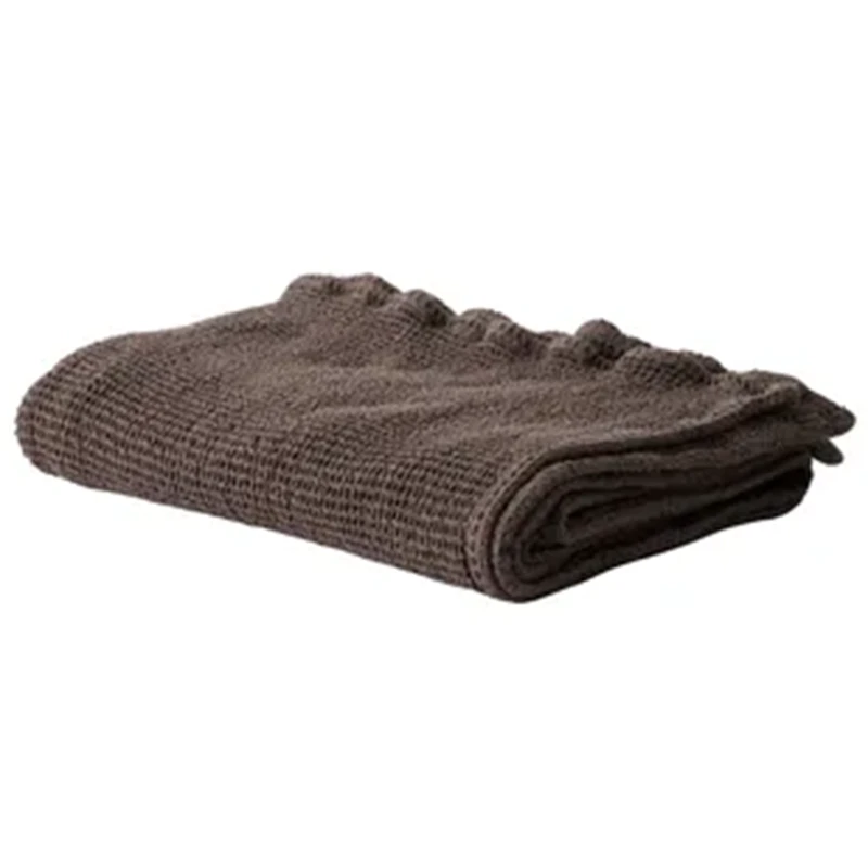 Nella waffle Handduk 70X140 cm, Taupe