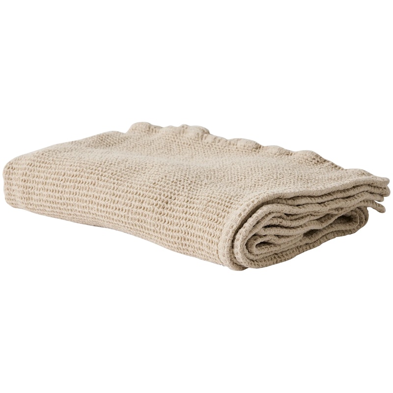 Nella waffle Handduk 70X140 cm, Beige