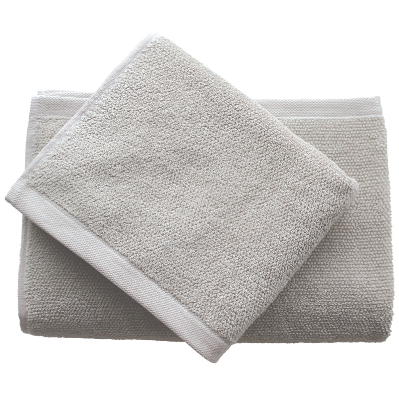 Mild Handduksset 50x80 / 70x140 cm, Stone