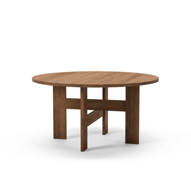 Mio Matbord Ø140 Massiv betsad ek