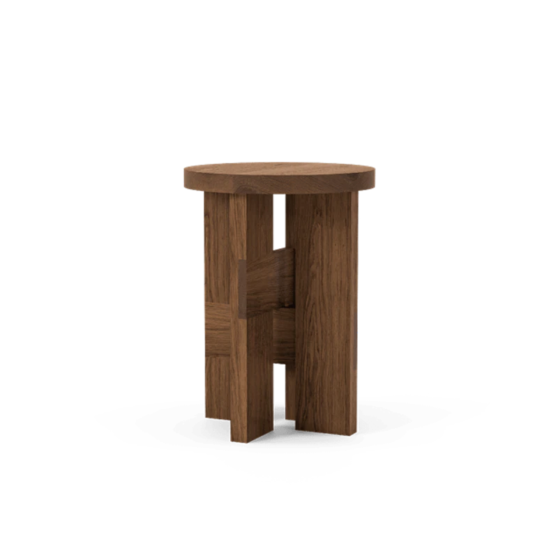 Mio Pall/Sidobord Massiv betsad ek