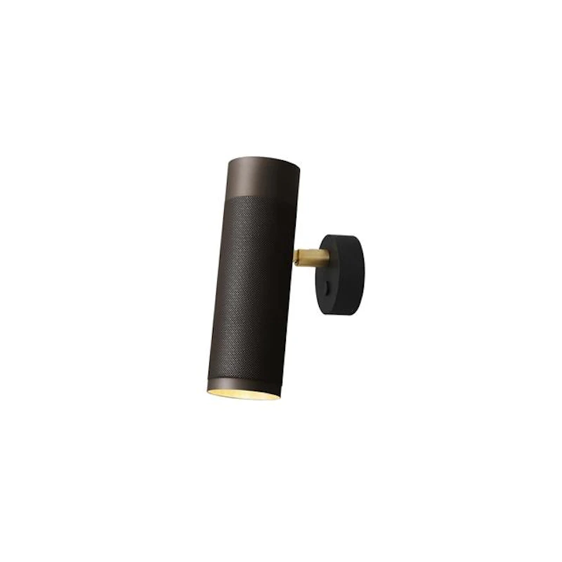 Patrone Vägglampa Brunerad Mässing/Mässing