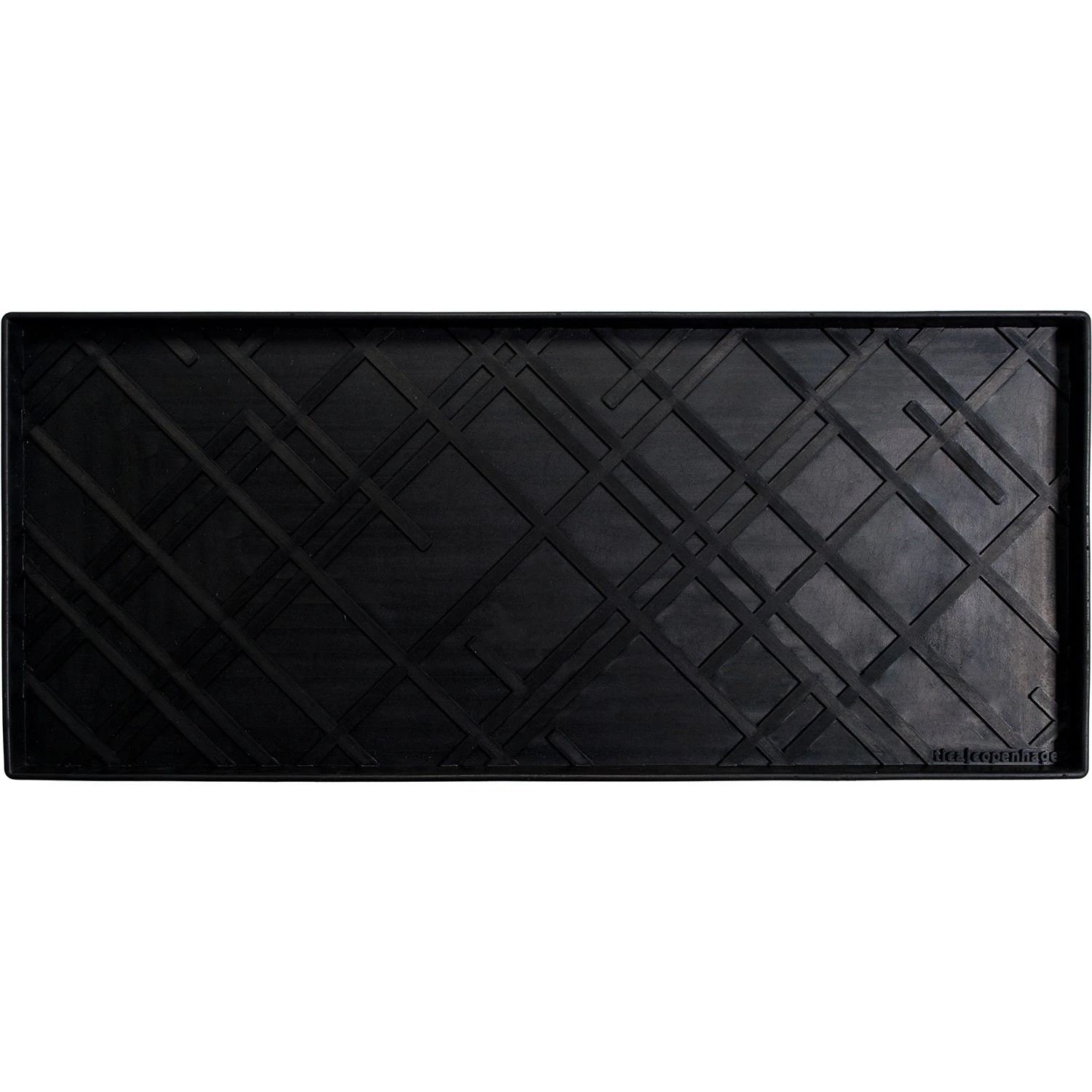 Tica Copenhagen Lines Skost&auml;ll 88x38 Cm Svart - Skohyllor Gummi Svart - 00660