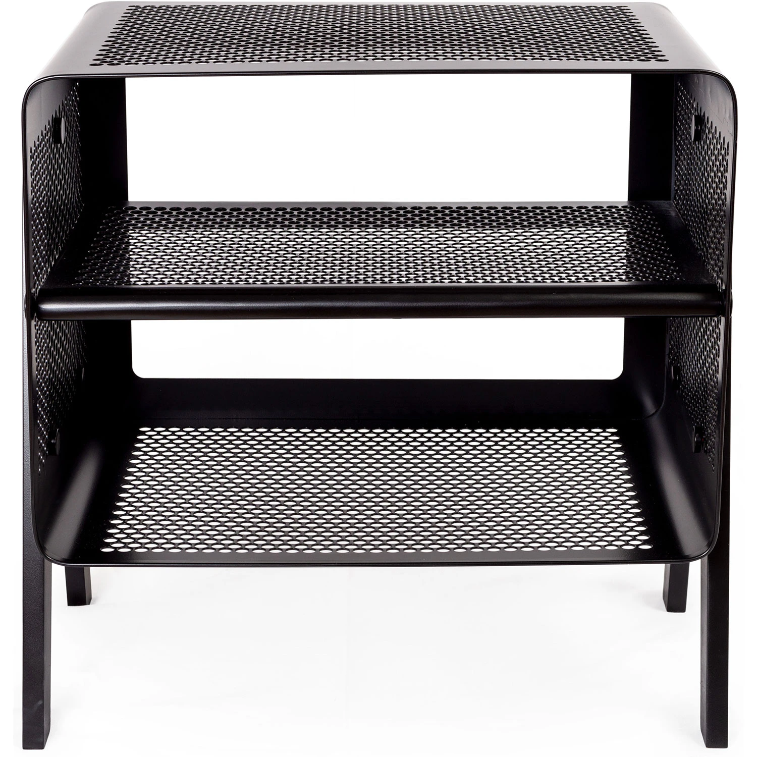 Tica Copenhagen Skohylla Golv 50x35x50 Cm Svart - Skohyllor Metall Svart - 00599