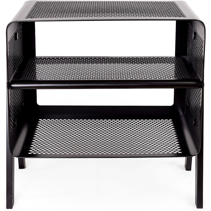 Skohylla Golv 50x35x50 cm, Svart