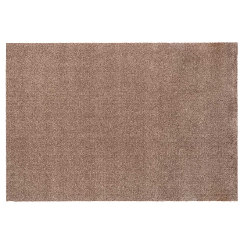 Unicolor Dörrmatta Sand / Beige, 90x130 cm
