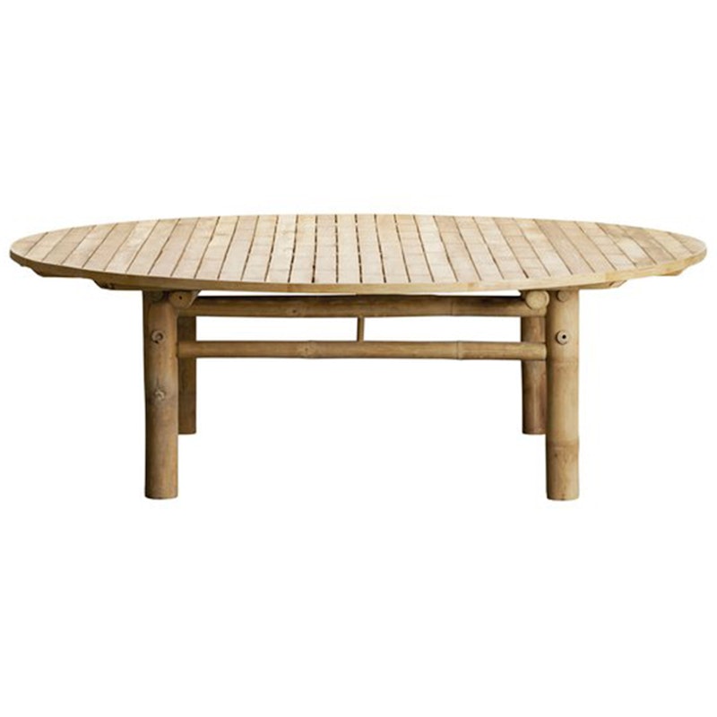 Soffbord Bambu Ø140 cm, Natur