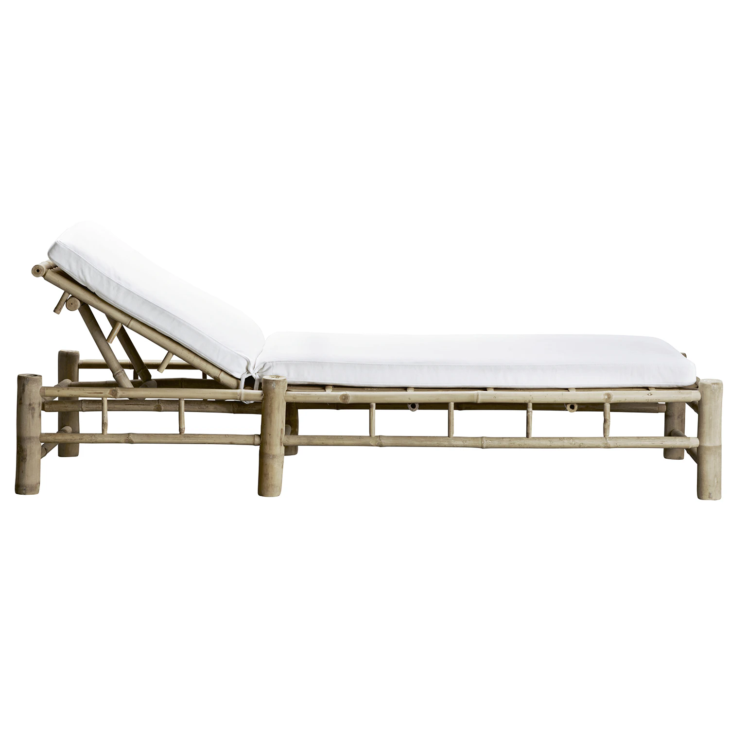 Tine K Dyna Till Sols&auml;ng Vit - Stolsdynor Bomull Vit - BAMBEDICA-WH