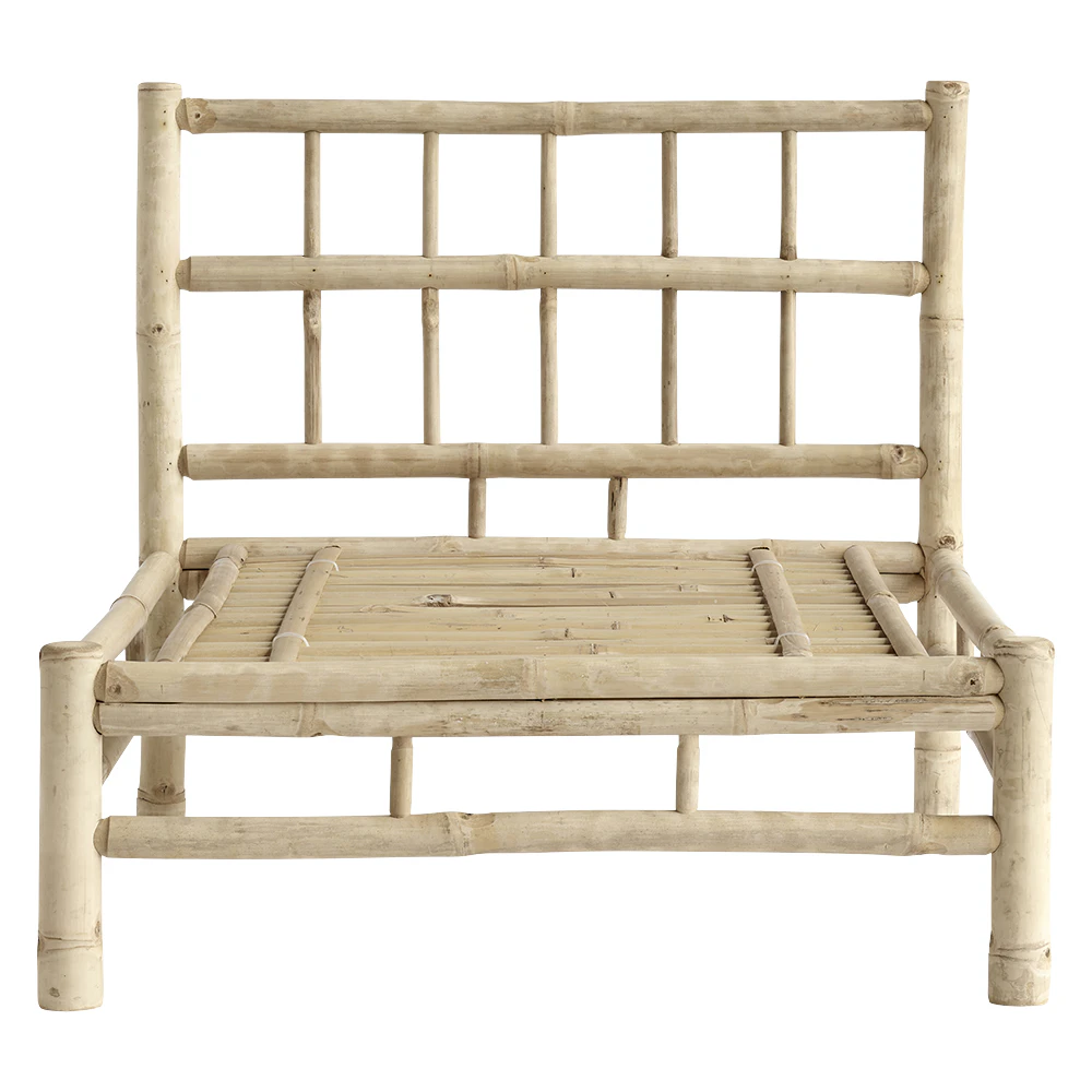 Tine K Modulsoffa 1-sits Natur - Solstolar & Sols&auml;ngar Bambu Natur - BAMMODULE