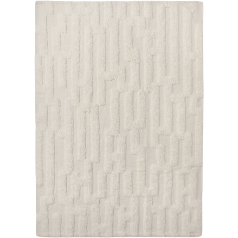 Bielke Ullmatta 160x230 cm, Off-white