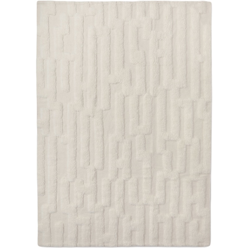 Bielke Ullmatta 190x290 cm, Off-white