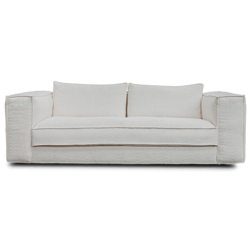 Klinge Soffa, Bouclé Soft Off-white