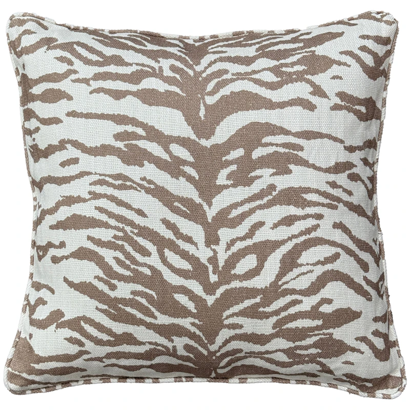 Norell tiger cushion Beige-Offwhite 50x50
