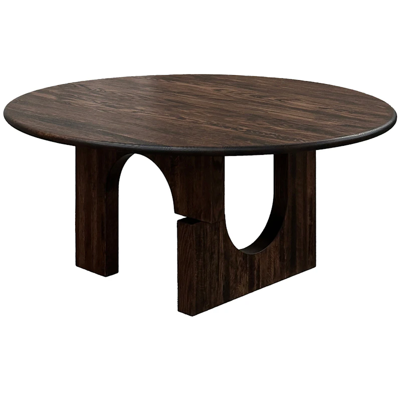 Sanders Matbord 160 cm, Mörk Ek