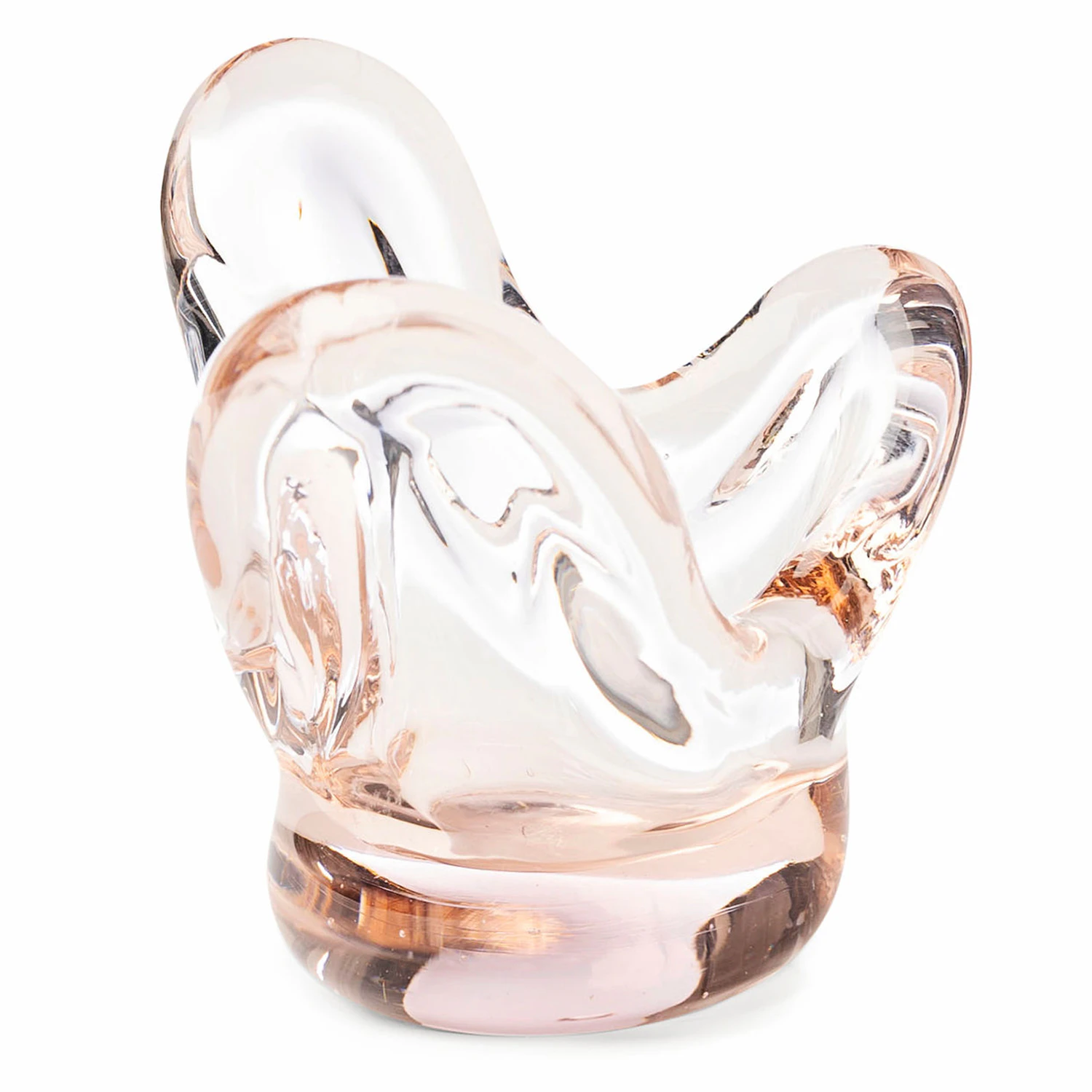 Tinted Objects Visser Ljuslykta Rosa - Ljusstakar Glas Rosa - 100085_08ONESIZE