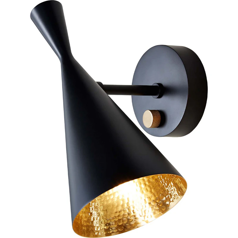 Beat Vägglampa, Svart