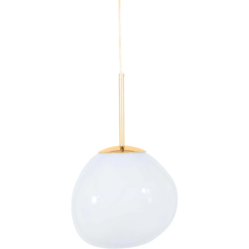Melt Pendel Liten, Opal / Guld
