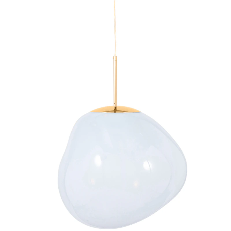 Melt Pendel Stor, Opal / Guld