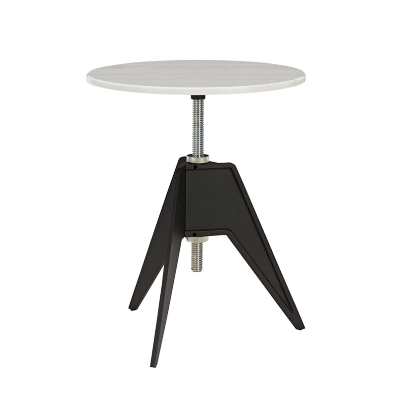 Screw Kafébord Ø60 cm, Vit