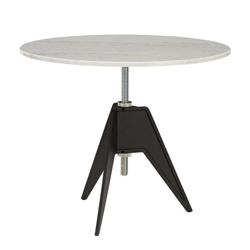 Screw Kafébord Ø90 cm, Vit