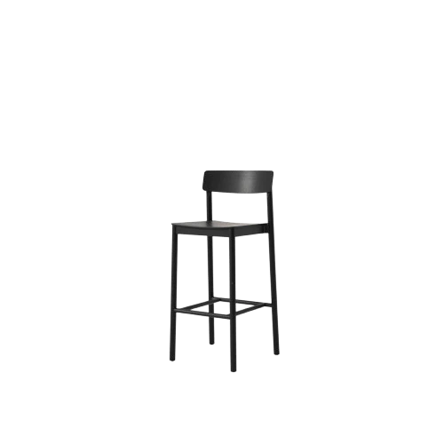 &Tradition Betty Tk16 Barstol Svartlackerad Ask - Barstolar Vattenbaserad Lackad Ek Svartbetsad Ask - 146207